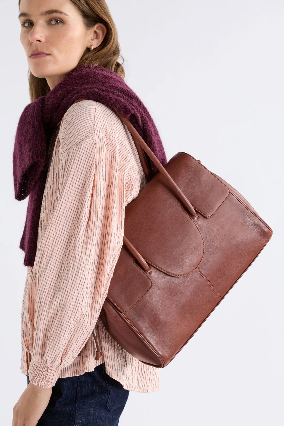 Elk Aland Large Bag - Sienna