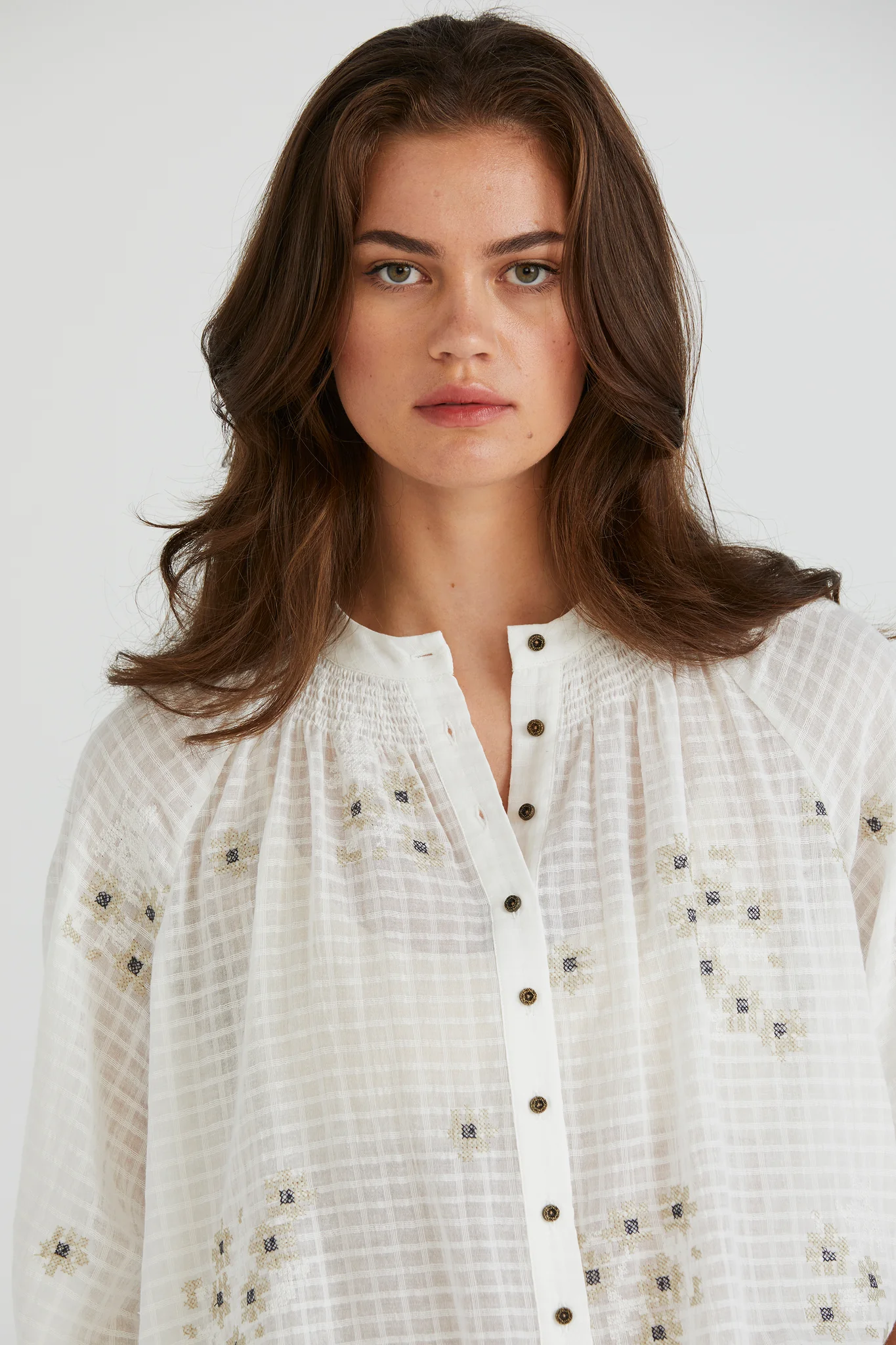 Lania The Label Flora Shirt - White