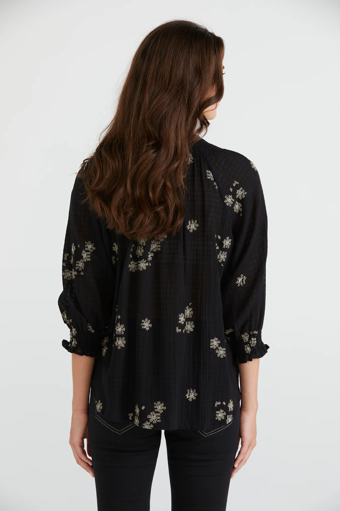 Lania The Label Flora Shirt - Black