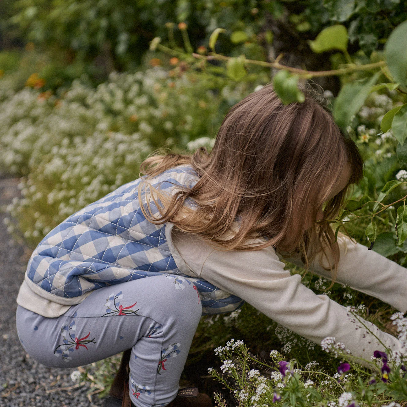 Nature Baby Leggings - Bluebelle Print