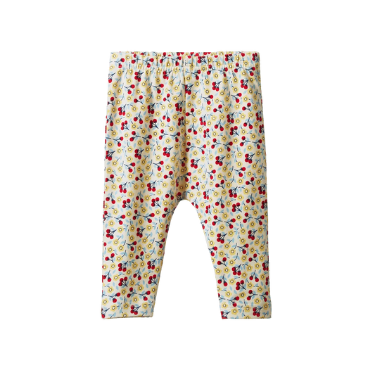 Nature Baby Leggings - Kitchen Garden Print