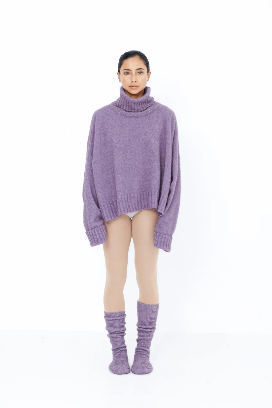 Lela Jacobs U Turtle Crop - Lavender