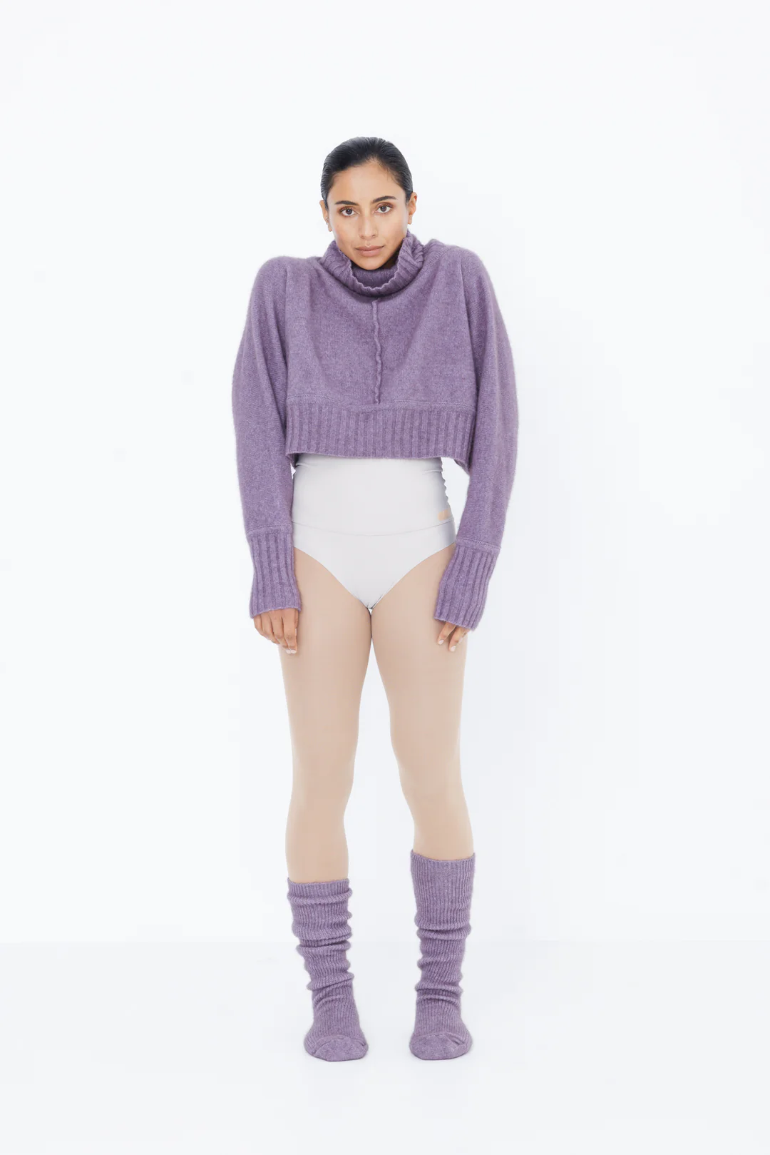 Lela Jacobs U Turtle Crop Crop - Lavender