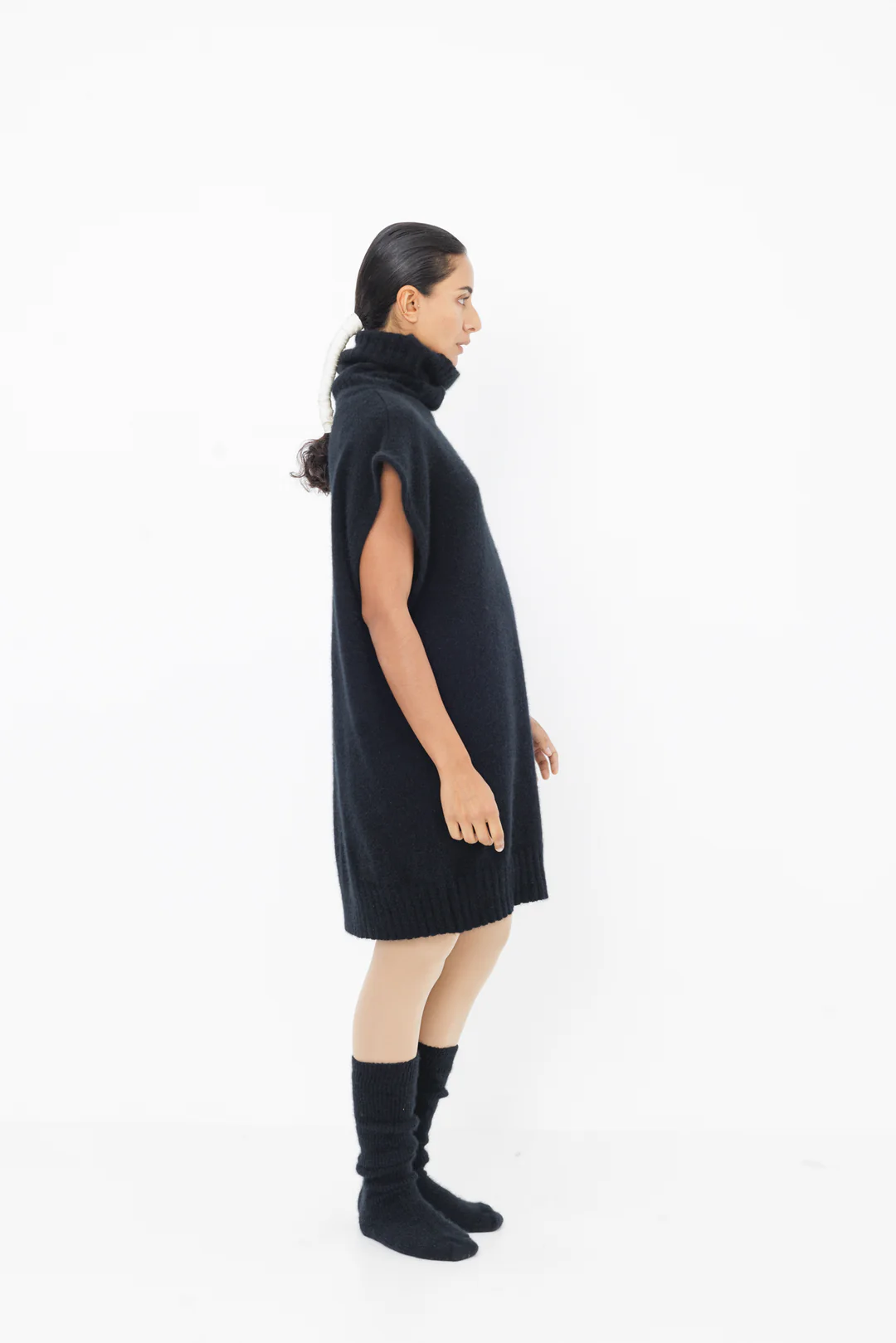 Lela Jacobs U Turtle Vest - Black