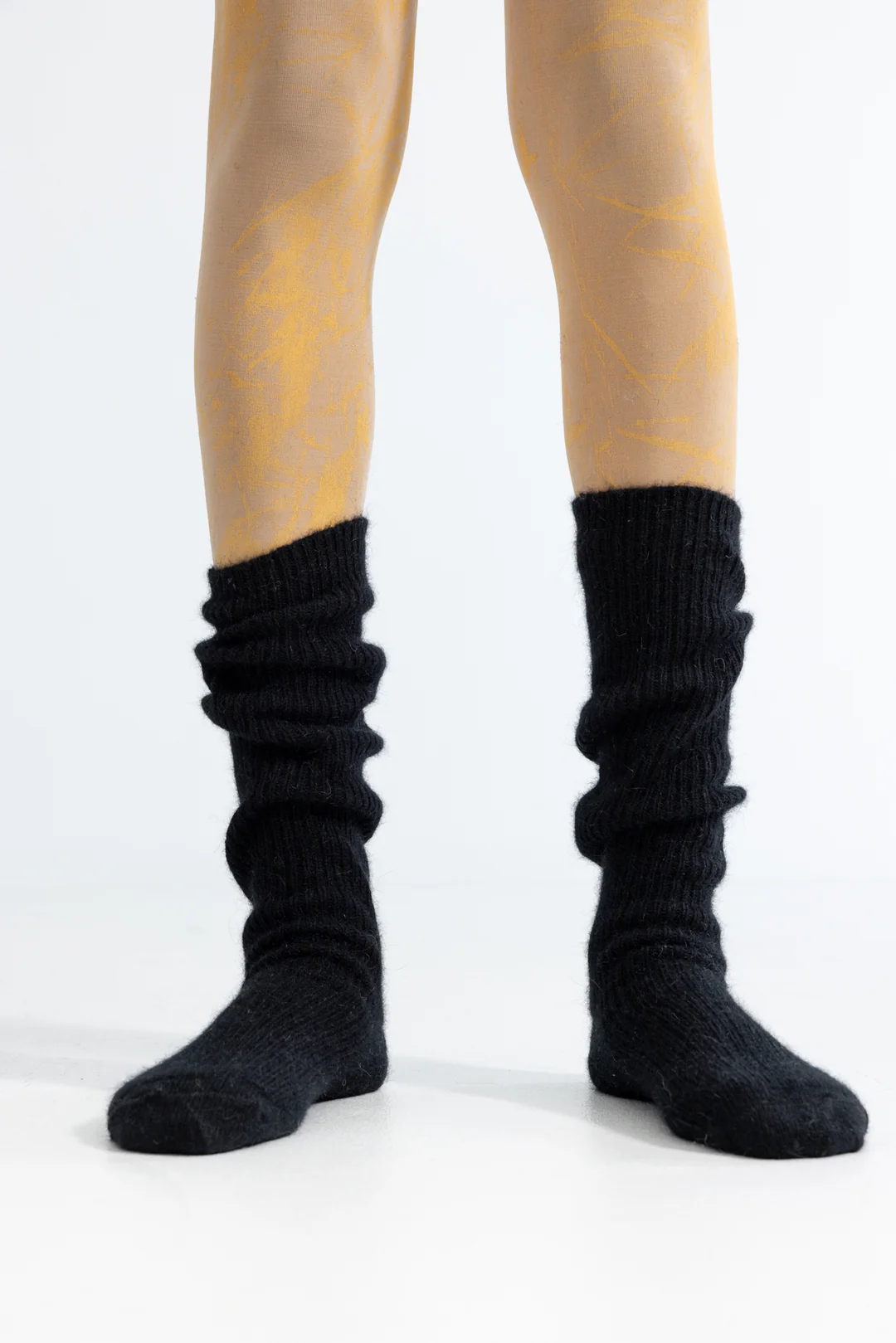 Lela Jacobs U Long Socks - Black