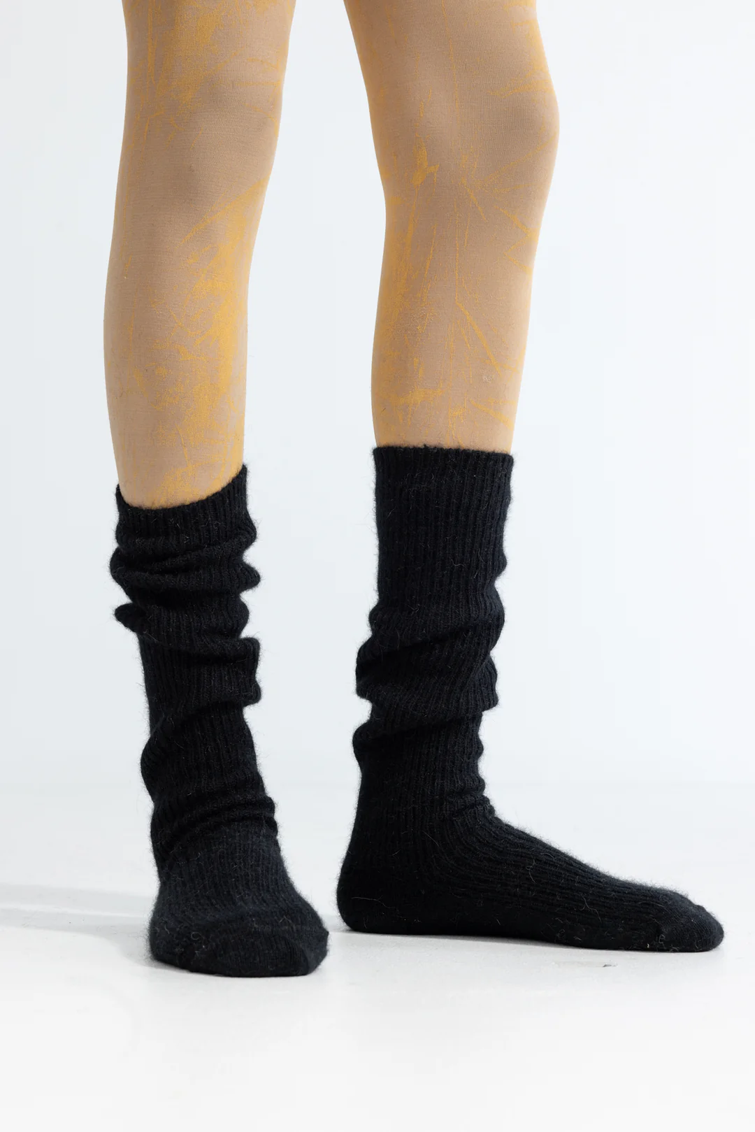 Lela Jacobs U Long Socks - Black