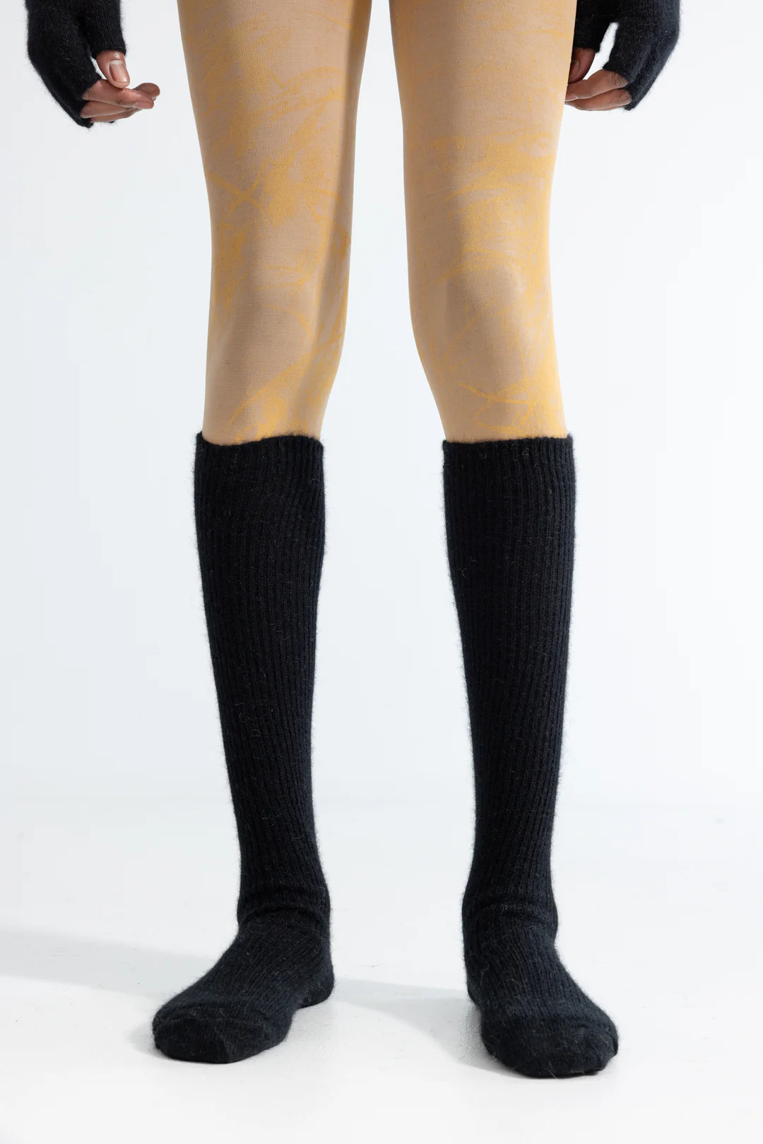 Lela Jacobs U Long Socks - Black