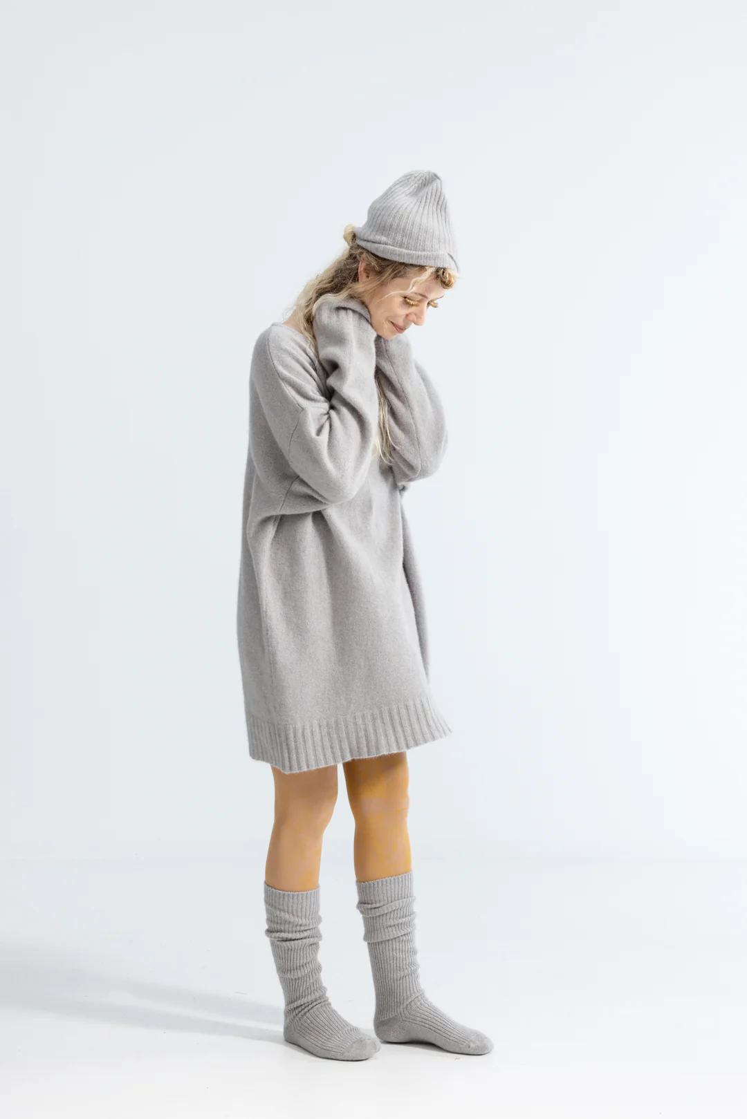 Lela Jacobs U Beanie - Ash
