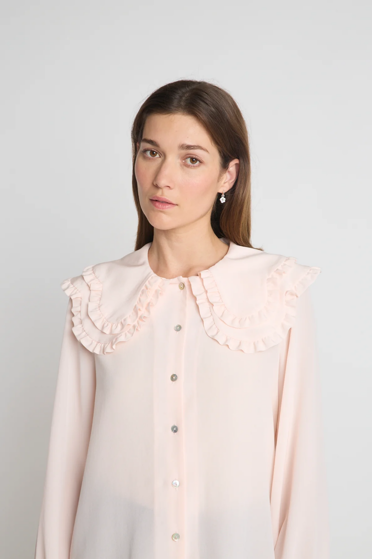 Twenty-Seven Names Sweet Sorrow Blouse - Pale Pink