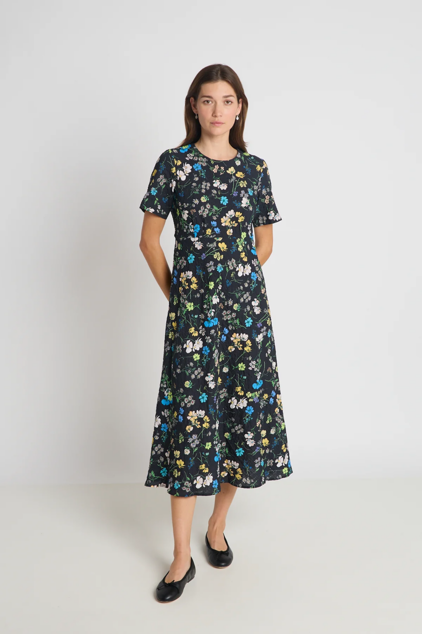 Twenty-Seven Names Twelve Dresses - Black Floral