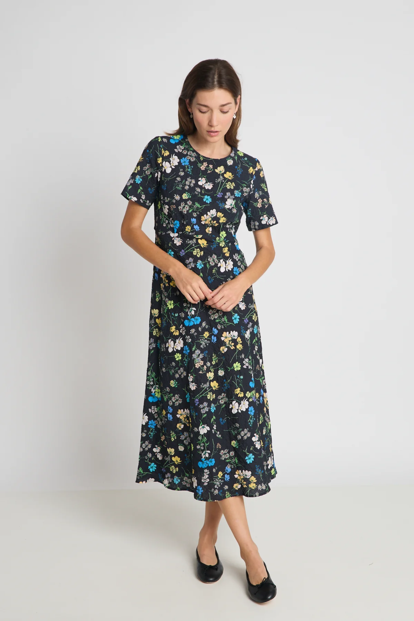 Twenty-Seven Names Twelve Dresses - Black Floral