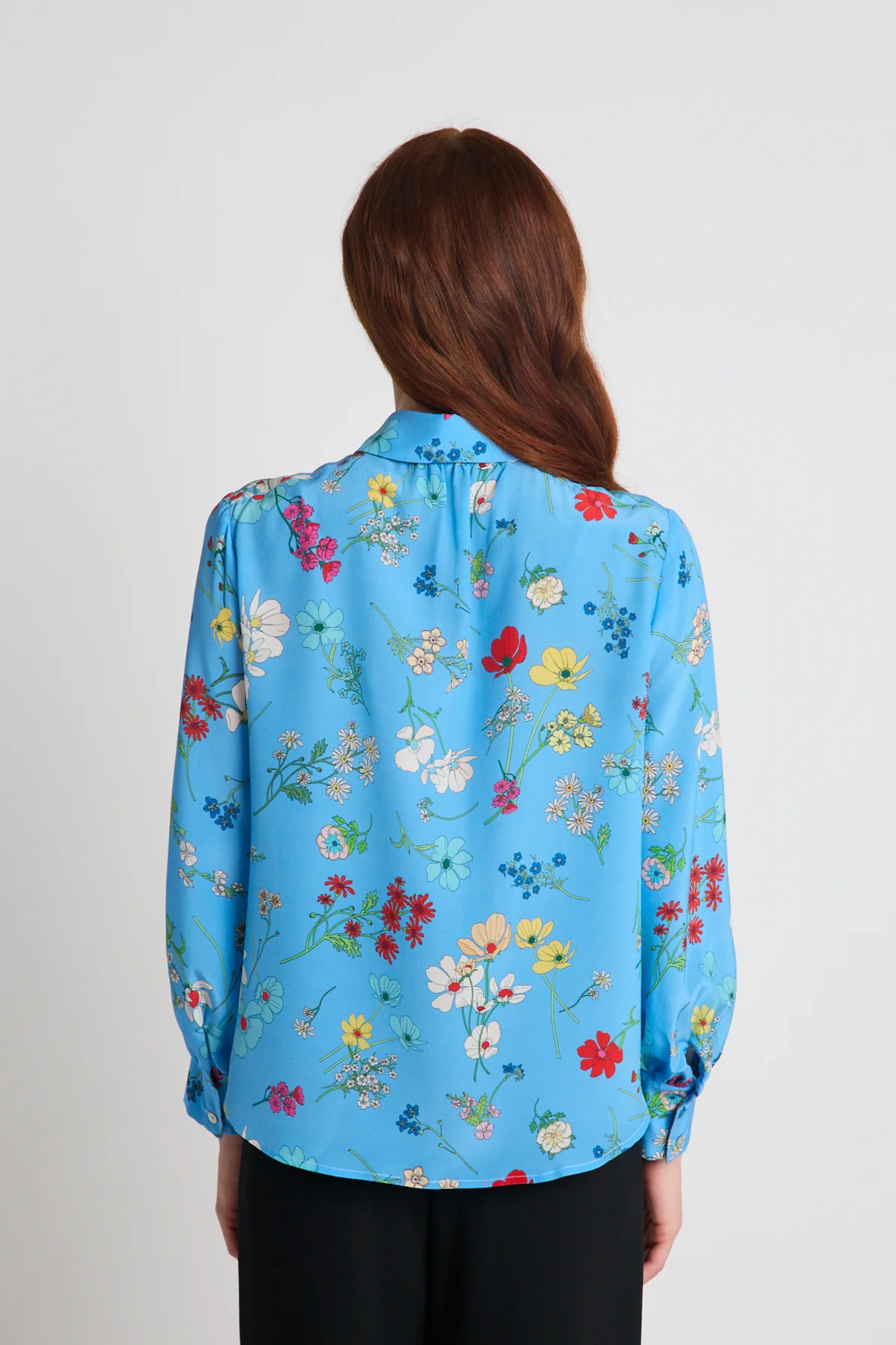 Twenty-Seven Names Instrumental Shirt - Blue Floral