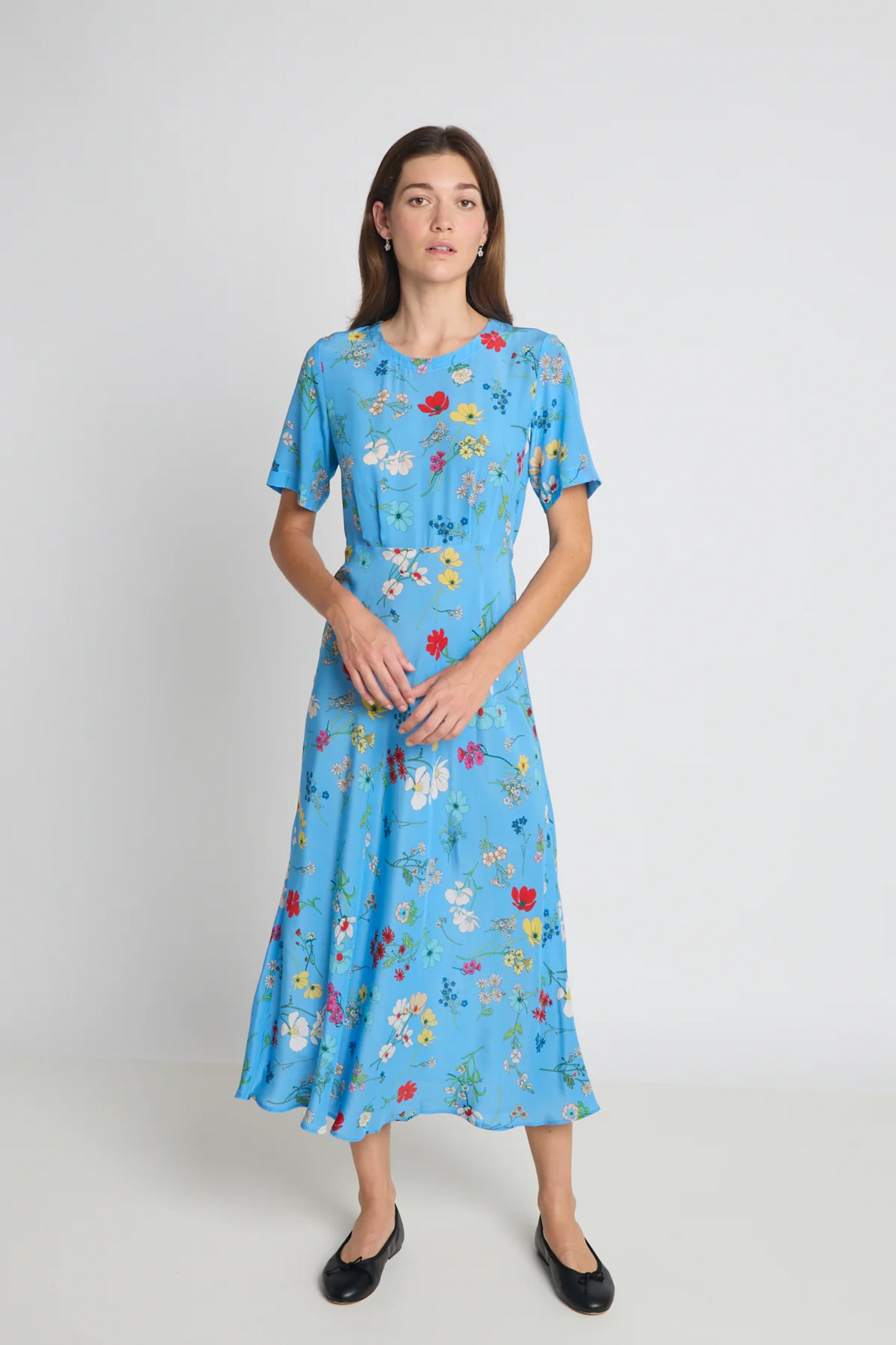 Twenty-Seven Names Legacy Dress - Blue Floral