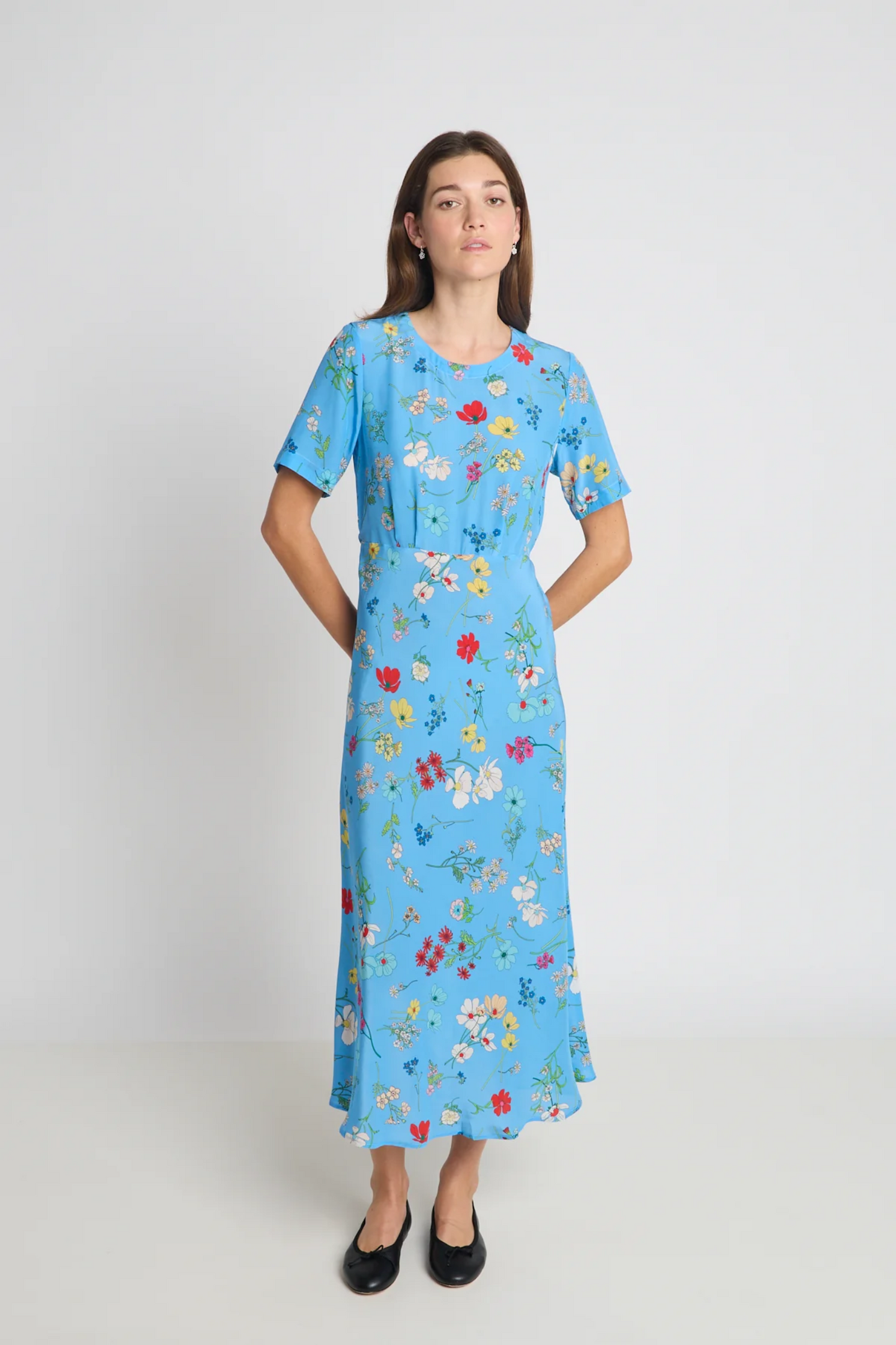 Twenty-Seven Names Legacy Dress - Blue Floral