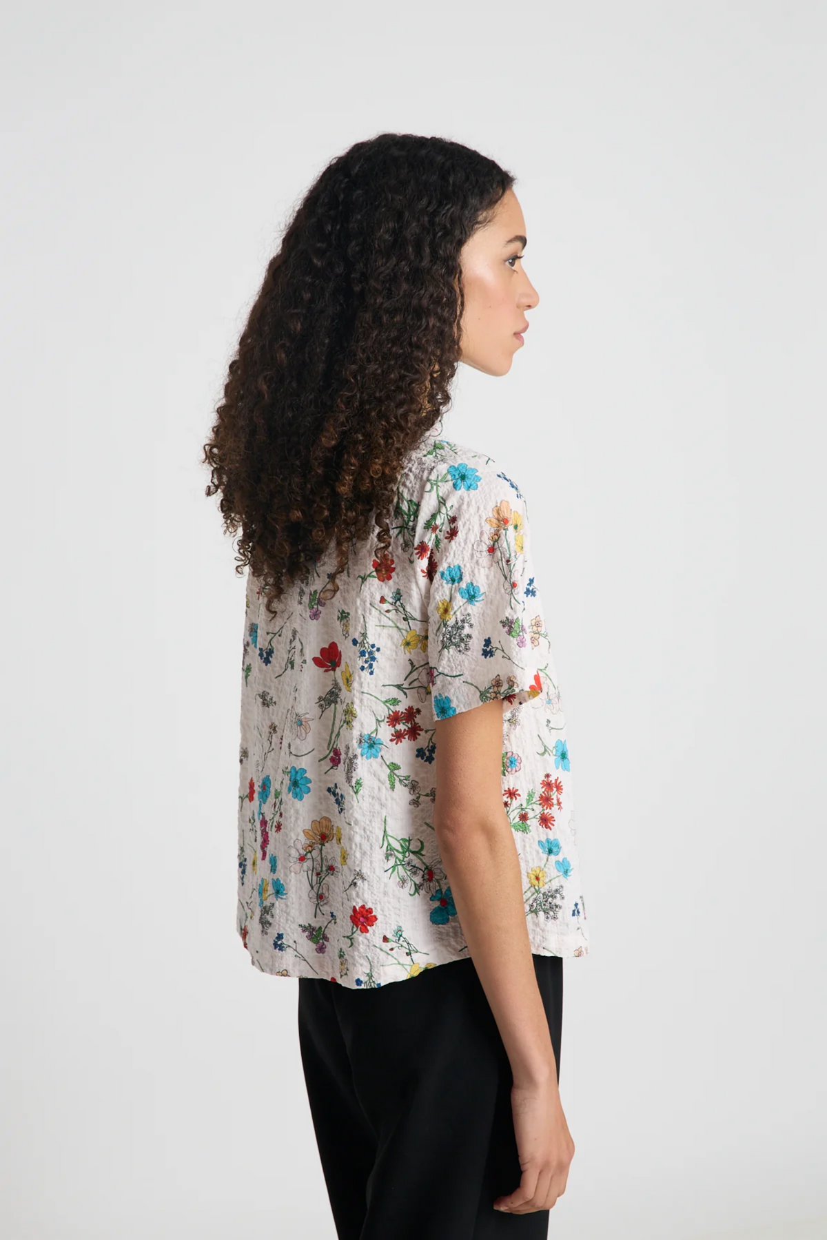 Twenty-Seven Names Time To Spare Tee - Cream Floral
