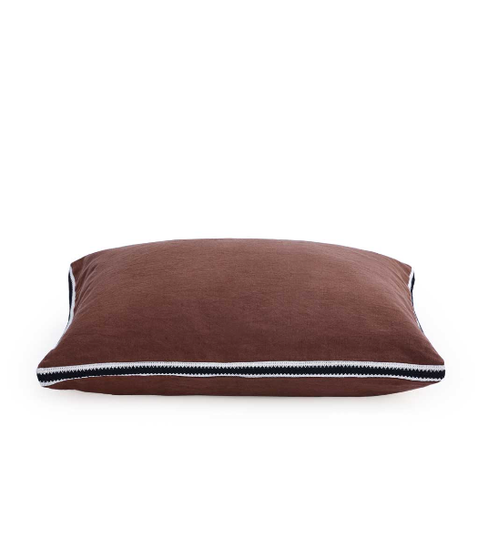 MM Linen Linea Cushion 60x40 - Carob