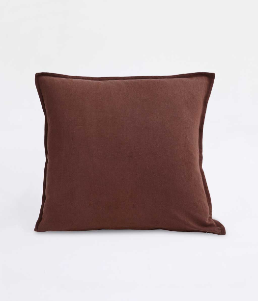 MM Linen Linen Cushion 50x50 - Carob