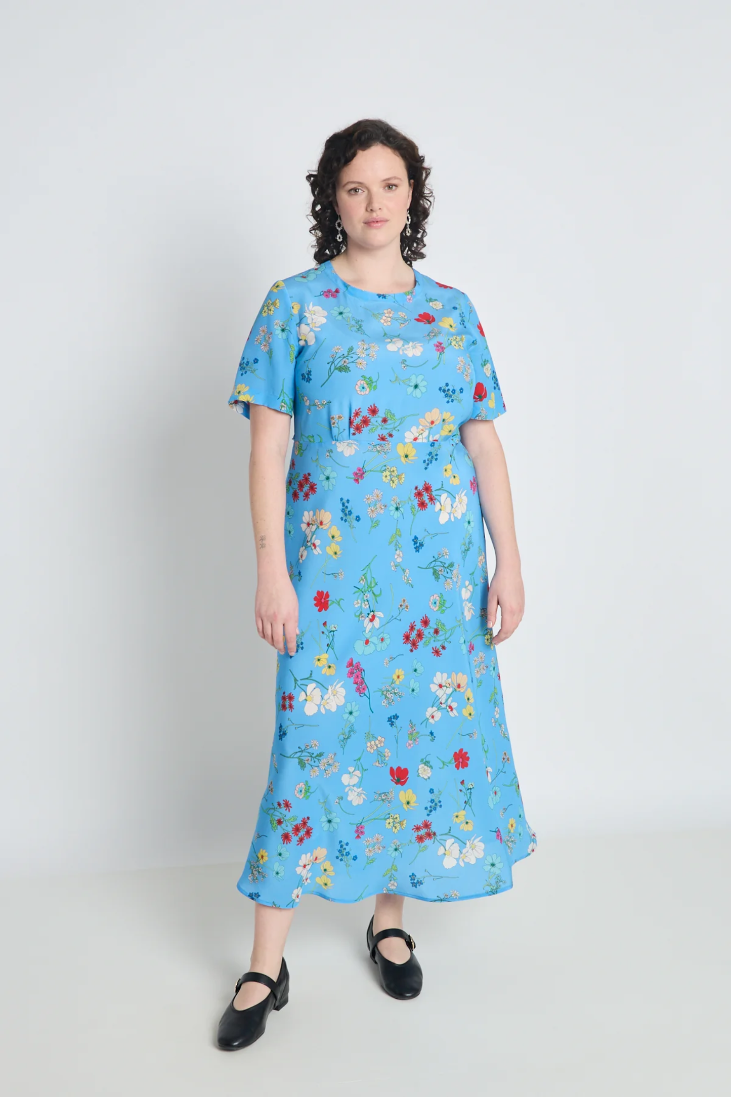 Twenty-Seven Names Legacy Dress - Blue Floral
