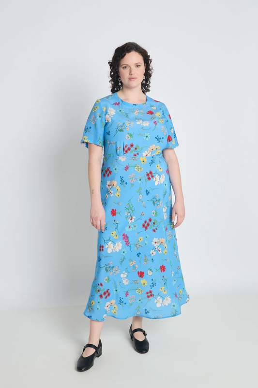 Twenty-Seven Names Legacy Dress - Blue Floral