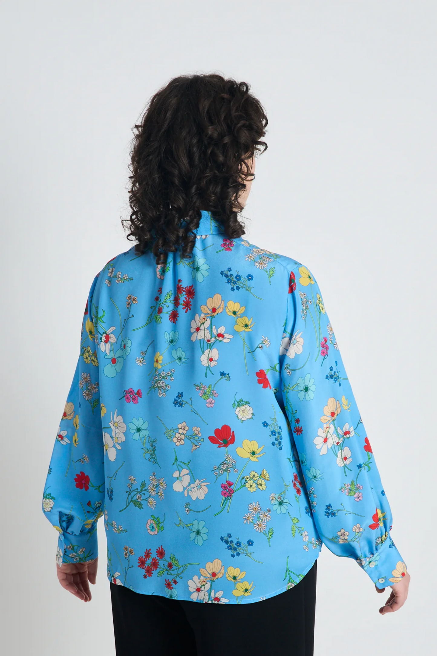 Twenty-Seven Names Instrumental Shirt - Blue Floral
