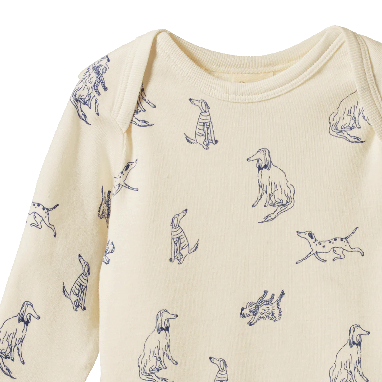 Nature Baby Long Sleeve Bodysuit - Best Friend Print