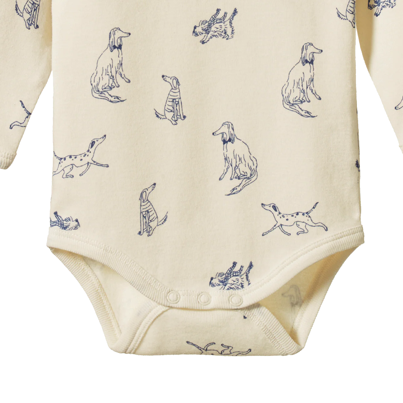 Nature Baby Long Sleeve Bodysuit - Best Friend Print