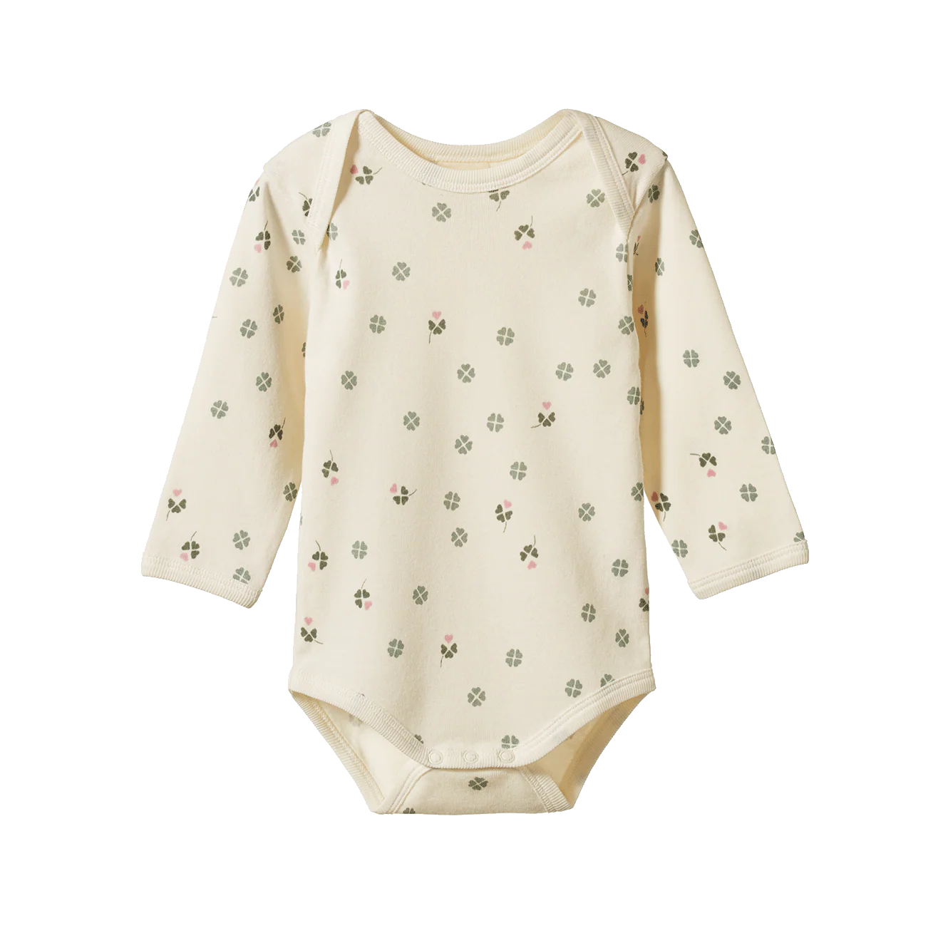 Nature Baby Long Sleeve Bodysuit - Lucky Print