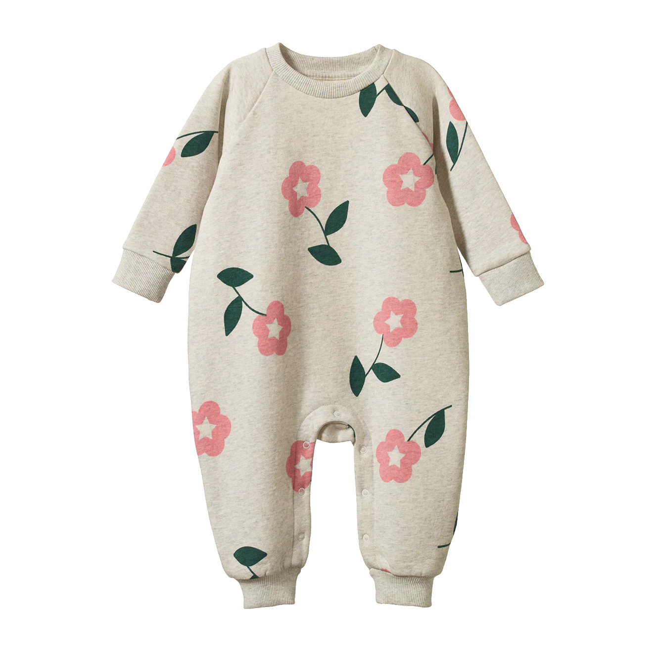 Nature Baby Long Sleeve Juno Romper - Primrose Print