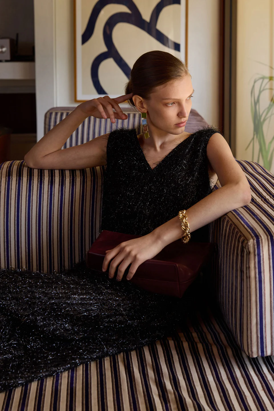 Elk Ilta Dress - Black