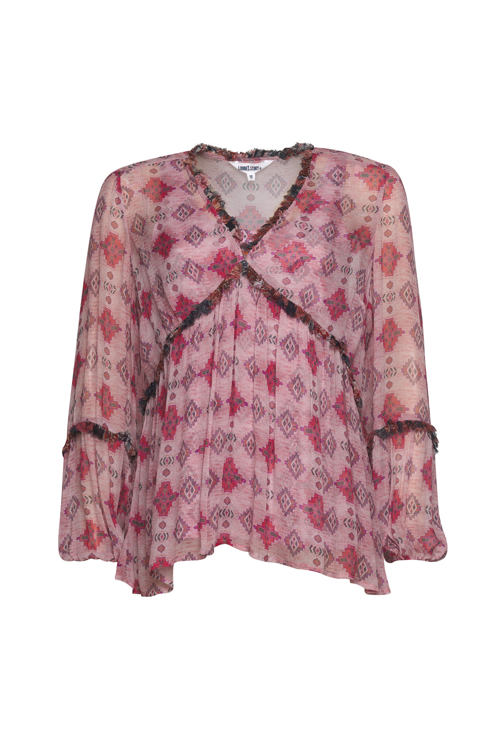 Loobie's Story Belief Blouse - Pink Multi