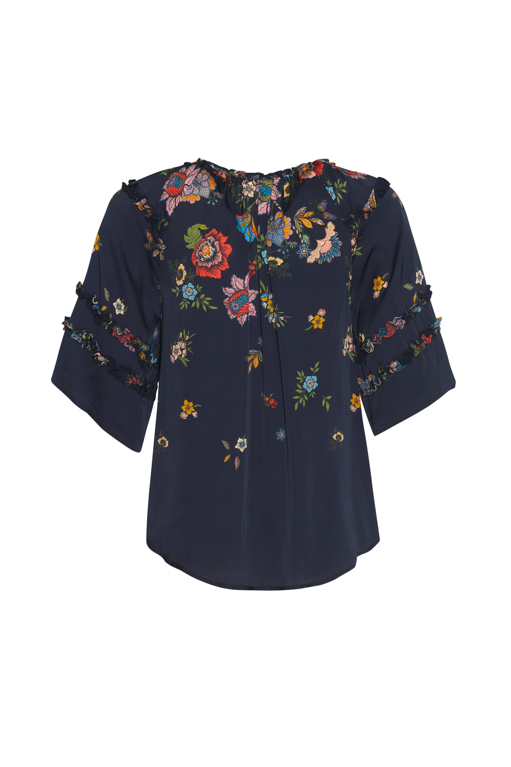 Loobie's Story Gala Blouse - Indigo Multi