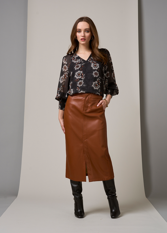 Loobie's Story Sloane Skirt - Tan