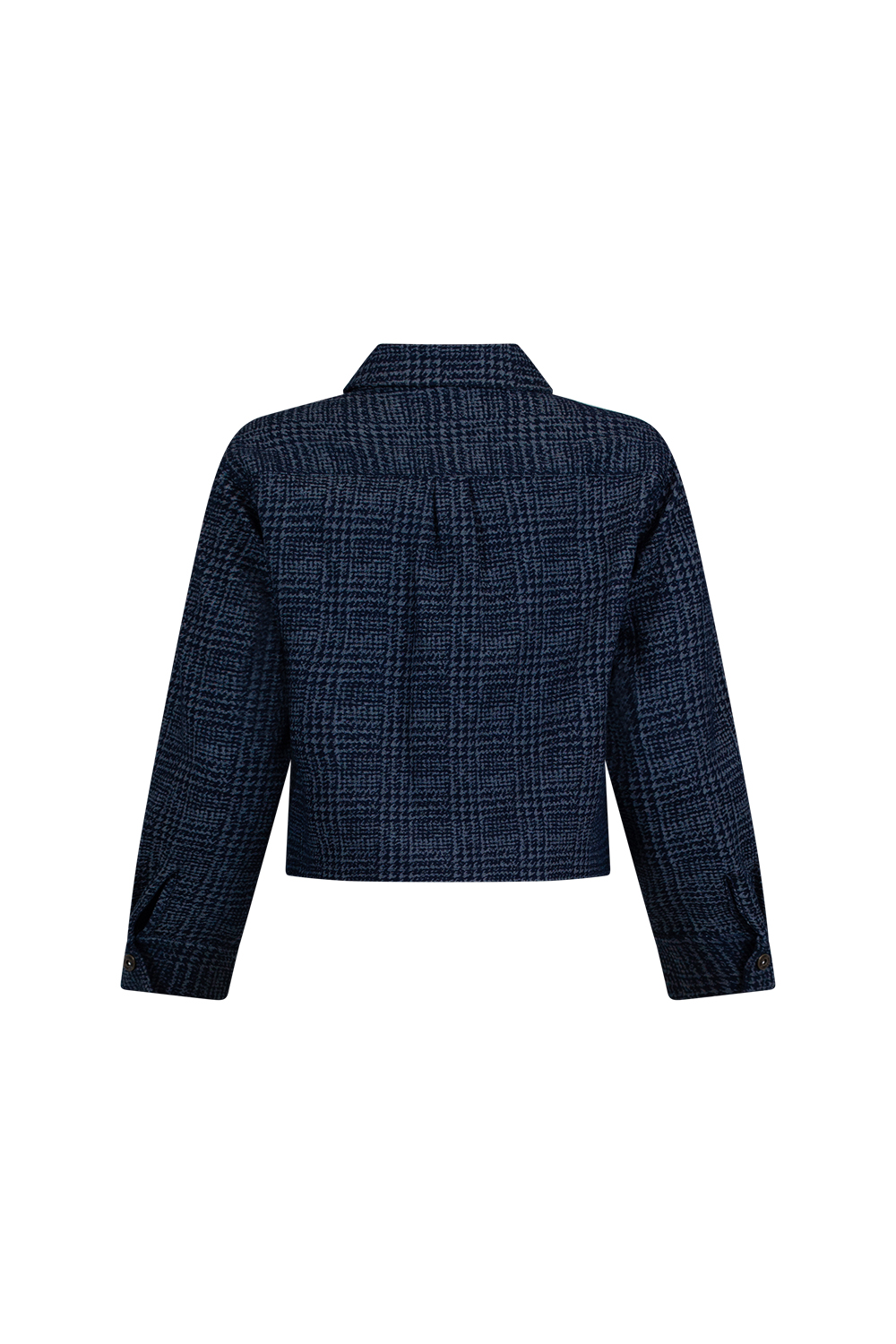 Loobie's Story Harper Jacket - Denim houndstooth