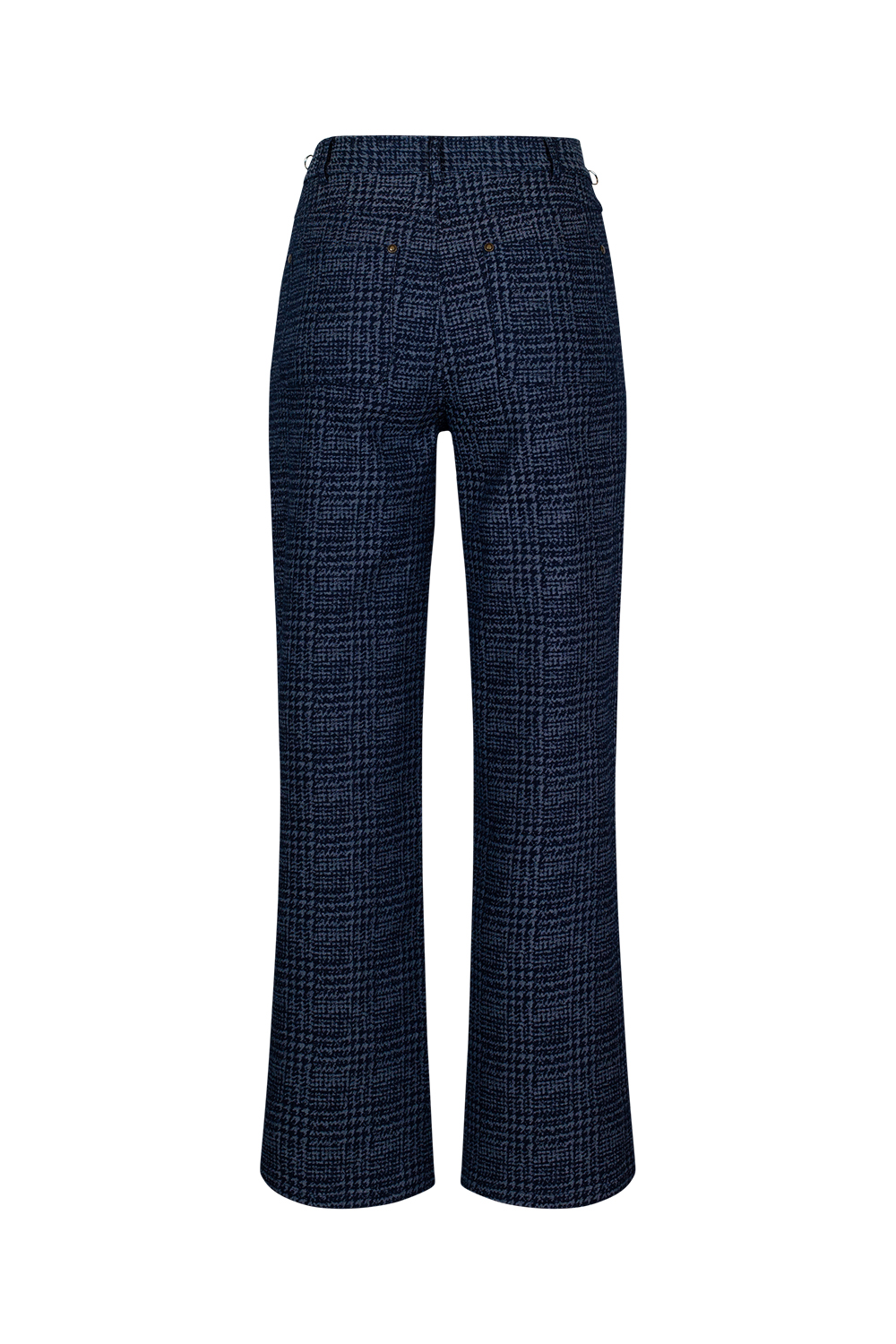 Loobie's Story Harper Pant - Denim Houndstooth