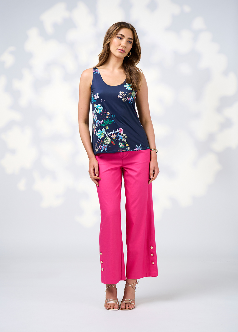 Loobies Story La Boheme Top - Indigo Multi