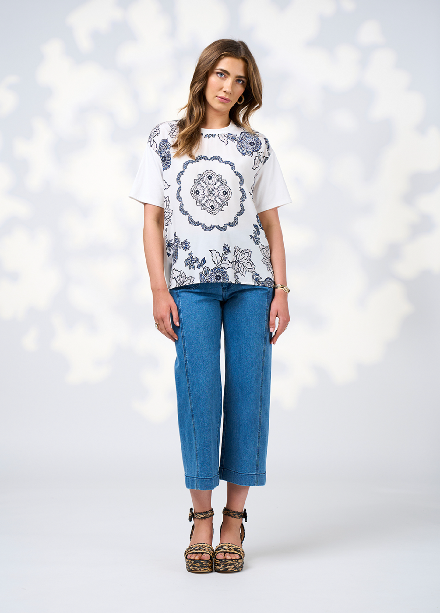 Loobies Story Indie Tee - White Multi