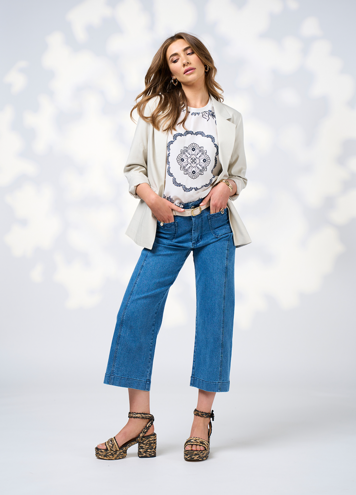 Loobies Story Indie Tee - White Multi