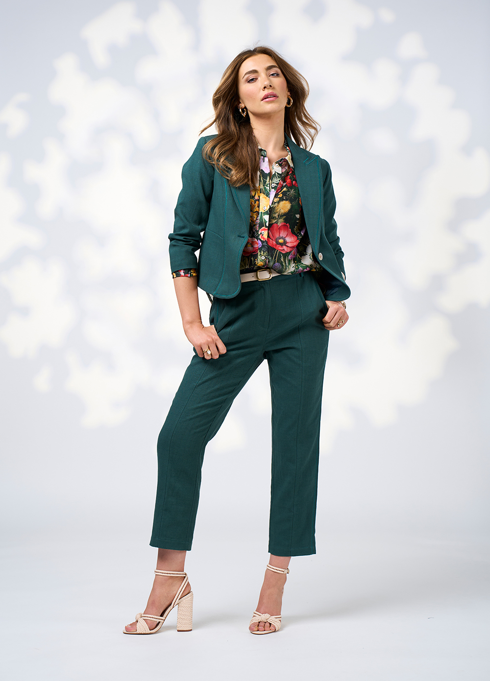 Loobies Story Looking Glass Shirt - Ivy Multi