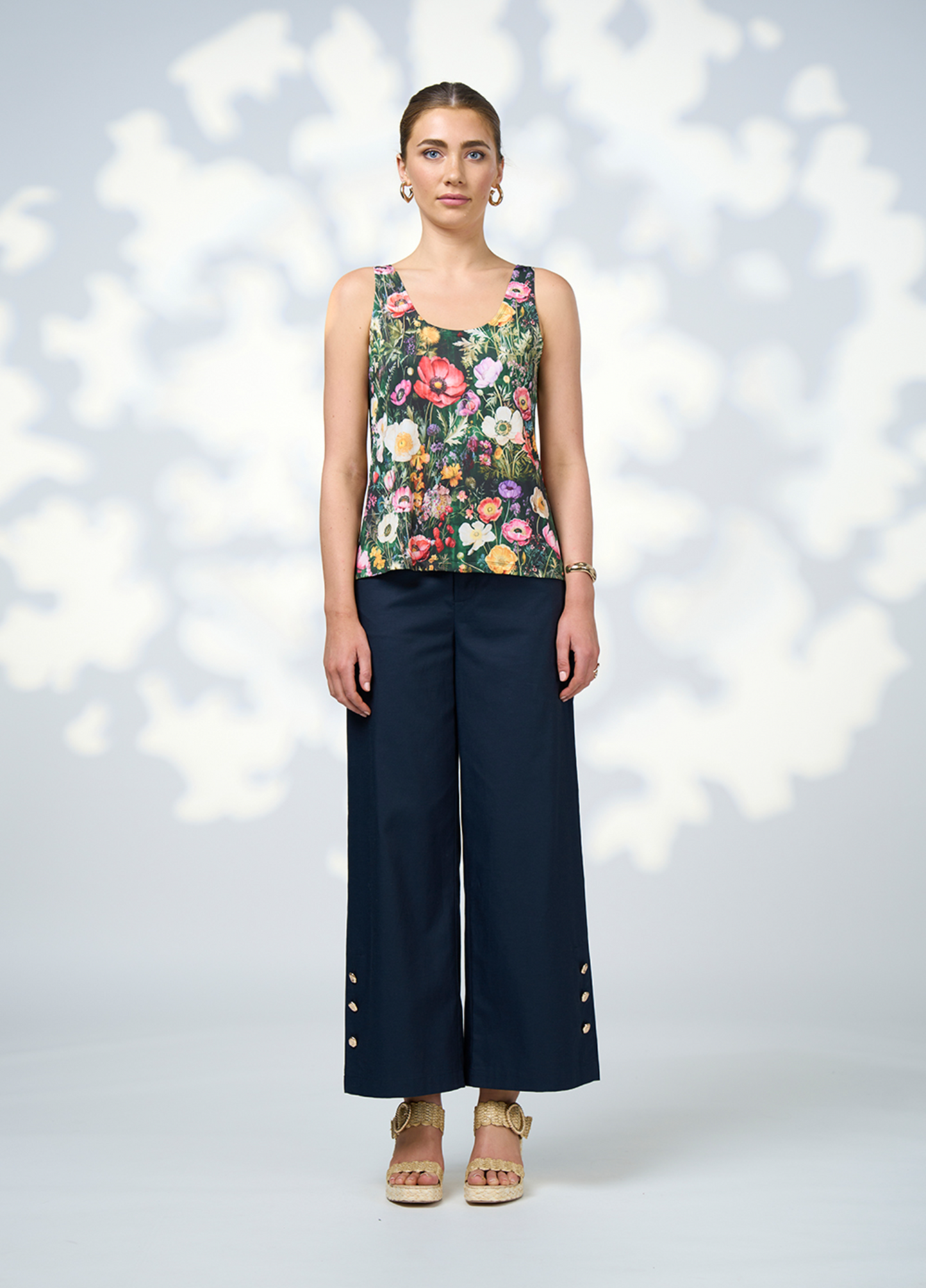 Loobies Story Looking Glass Shirt - Ivy Multi