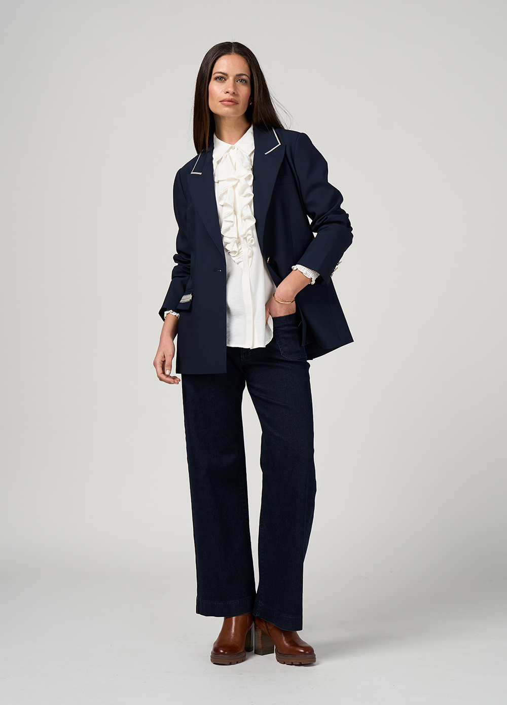 Loobie's Story Bespoke Blazer - Indigo