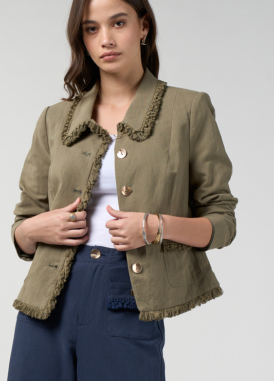 Loobie's Story Navi Jacket - Soft Olive