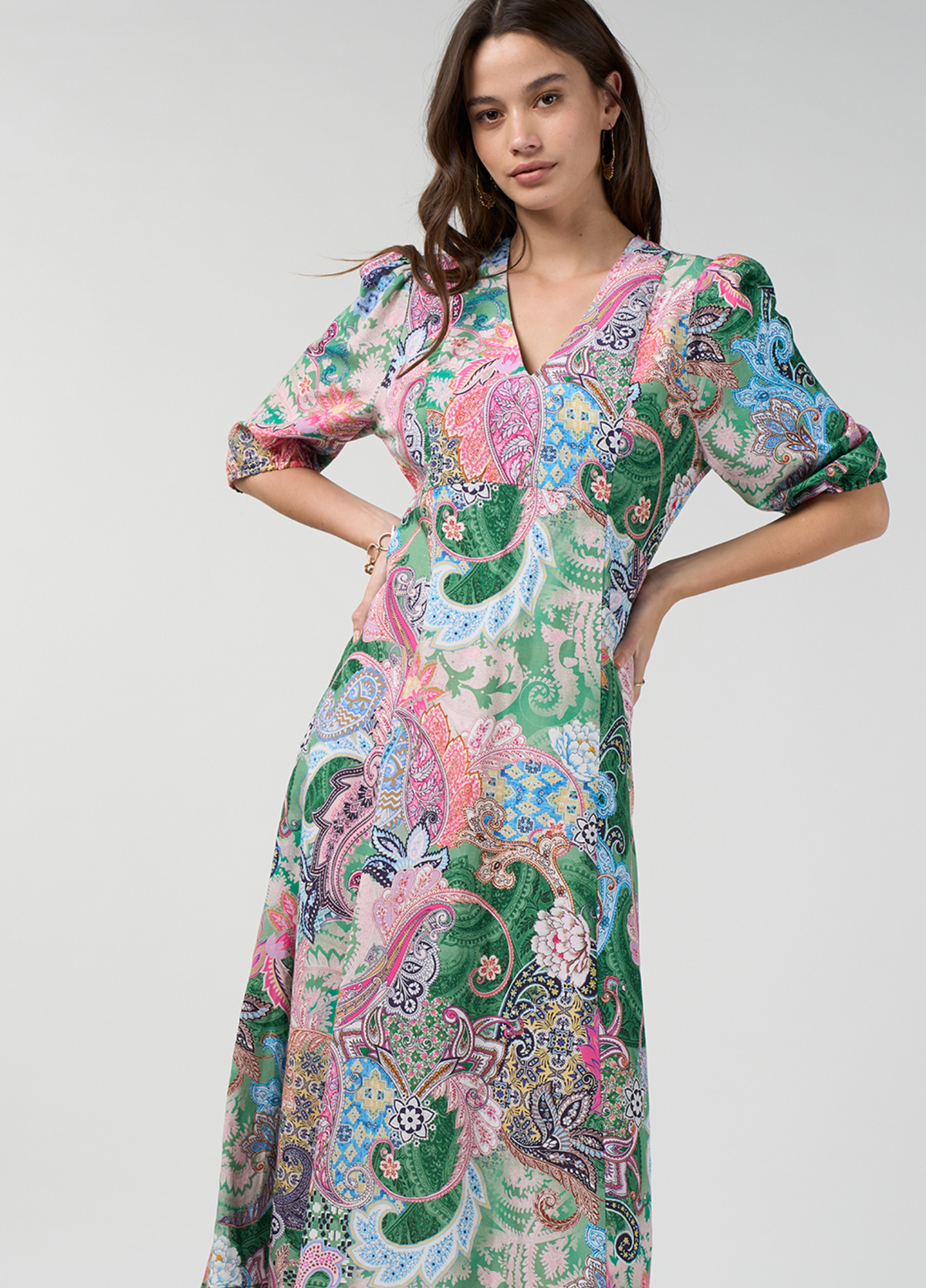 Loobie's Story Hatton Midi Dress - Multi