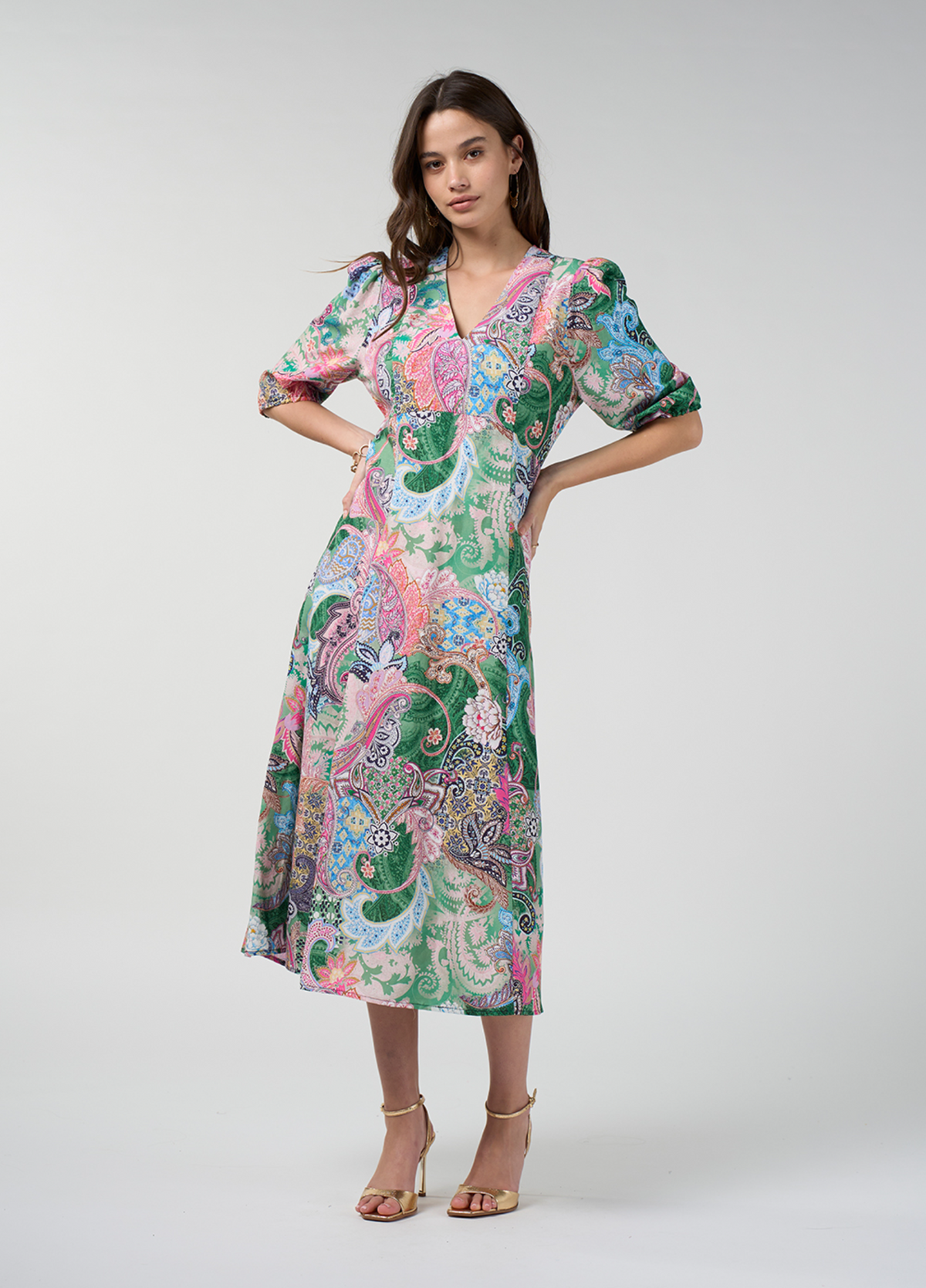 Loobie's Story Hatton Midi Dress - Multi