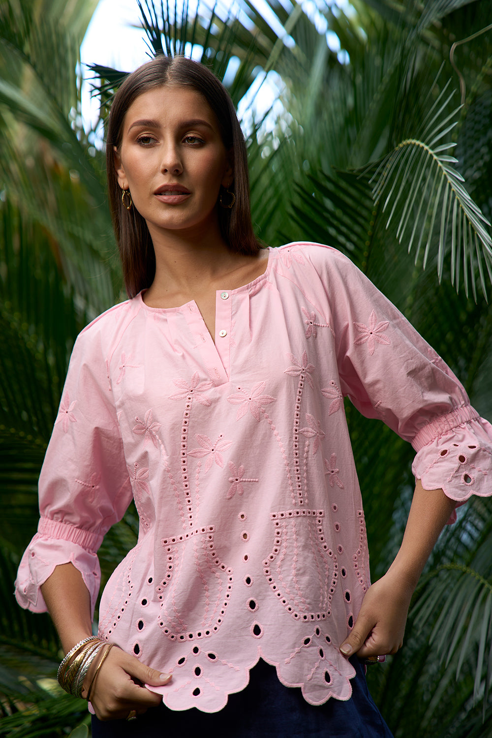 Loobie's Story Dragonfly Top - Blush