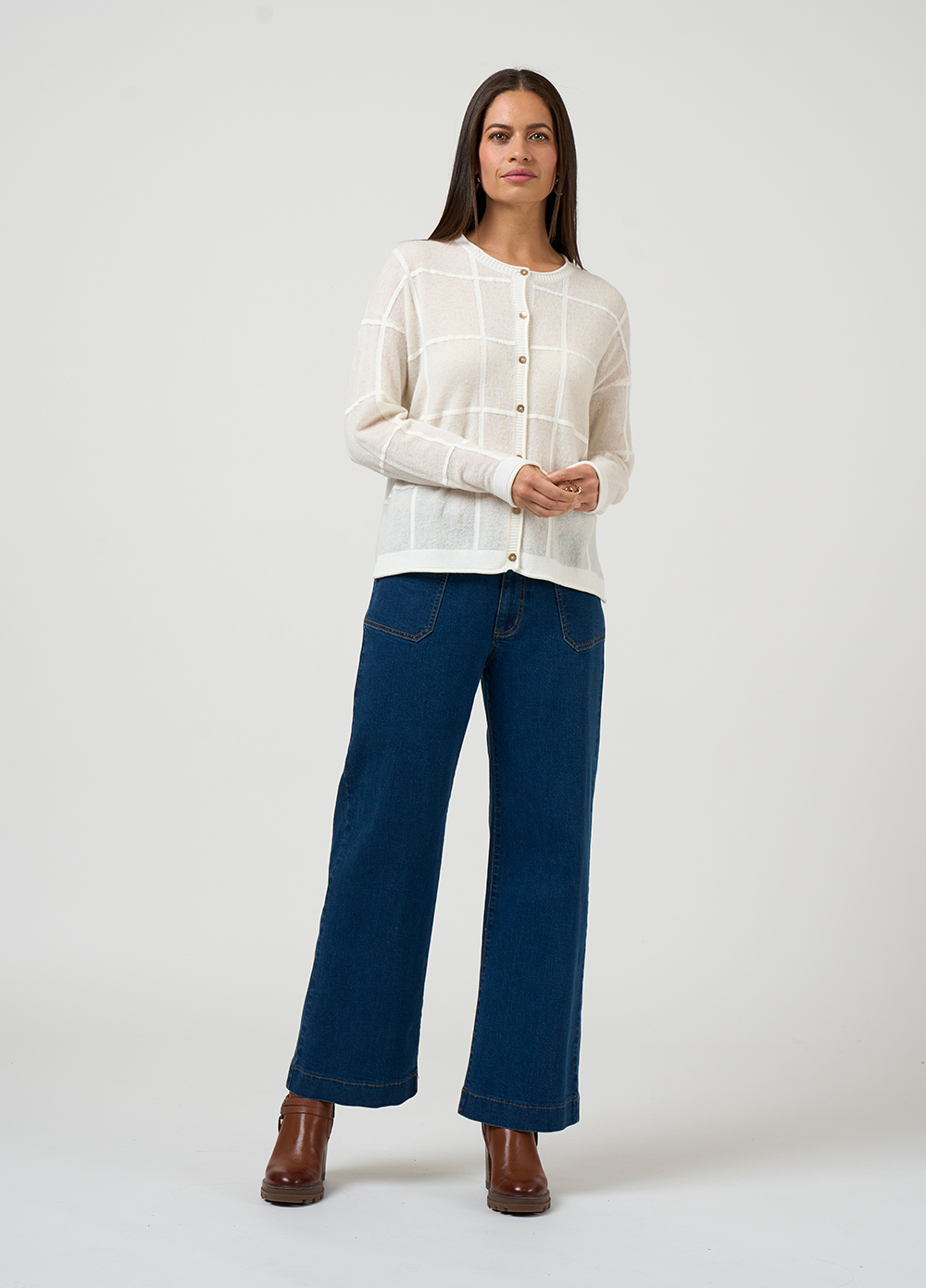Loobie's Story Astoria Cardi - Winter White