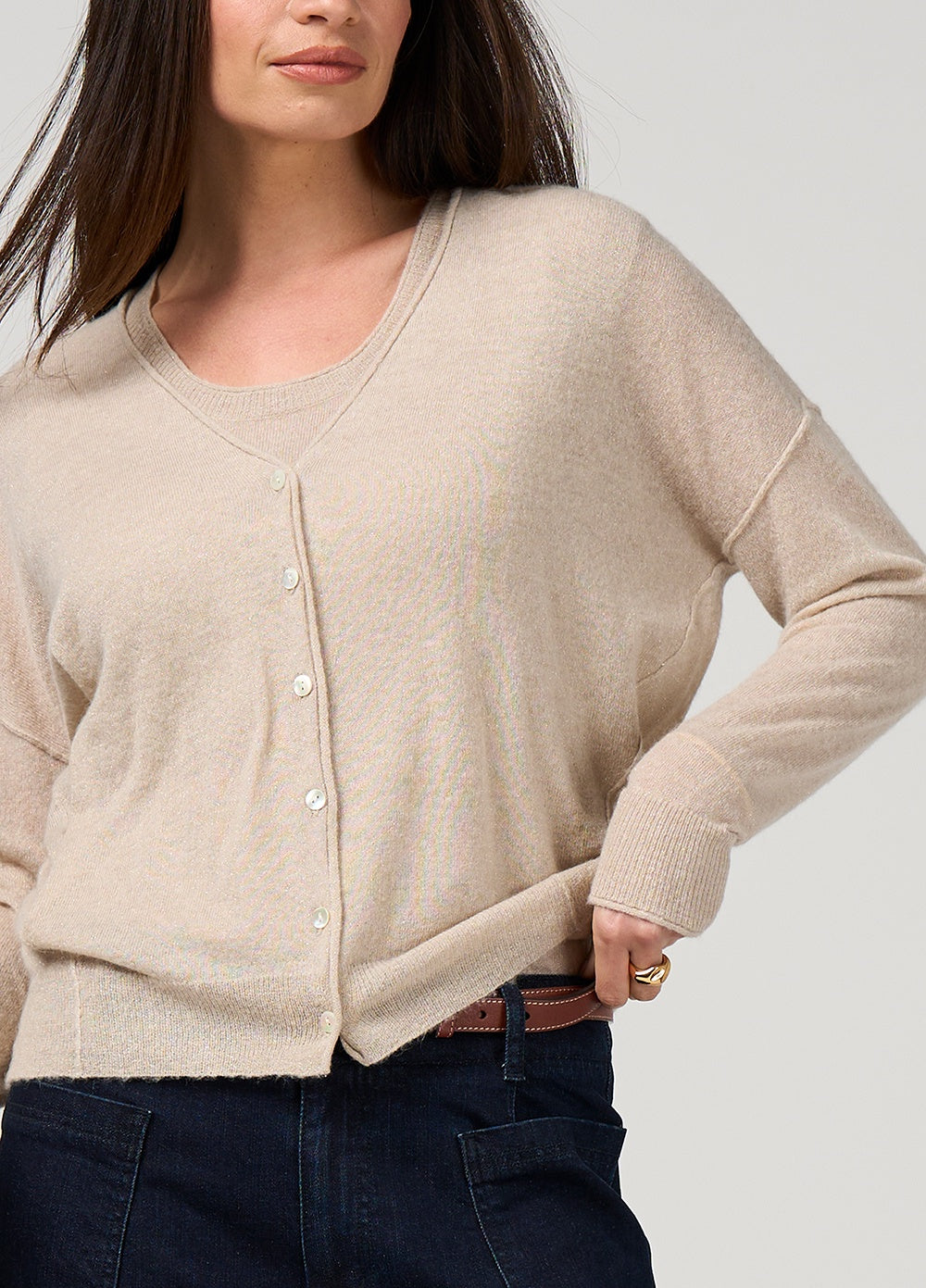 Loobie's Story Lumira Cardi - Oyster