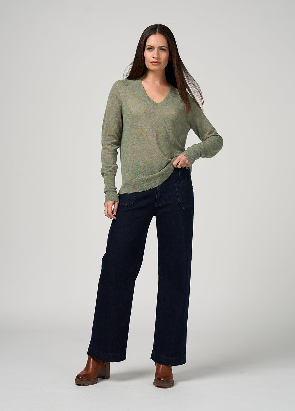 Loobie's Story Lumira Sweater - Sage