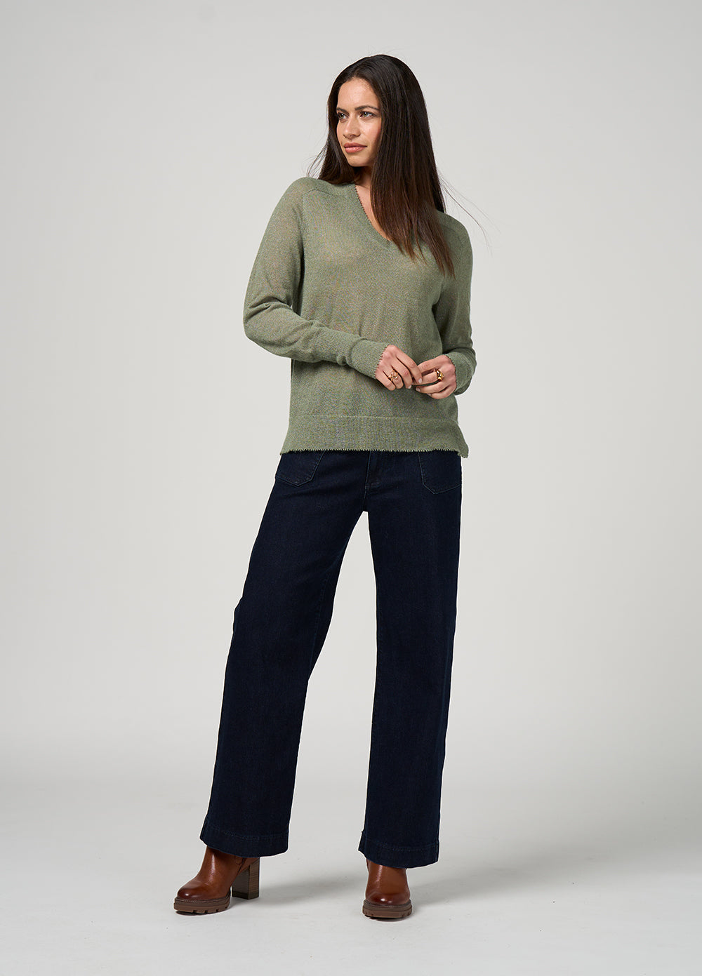 Loobie's Story Lumira Sweater - Sage