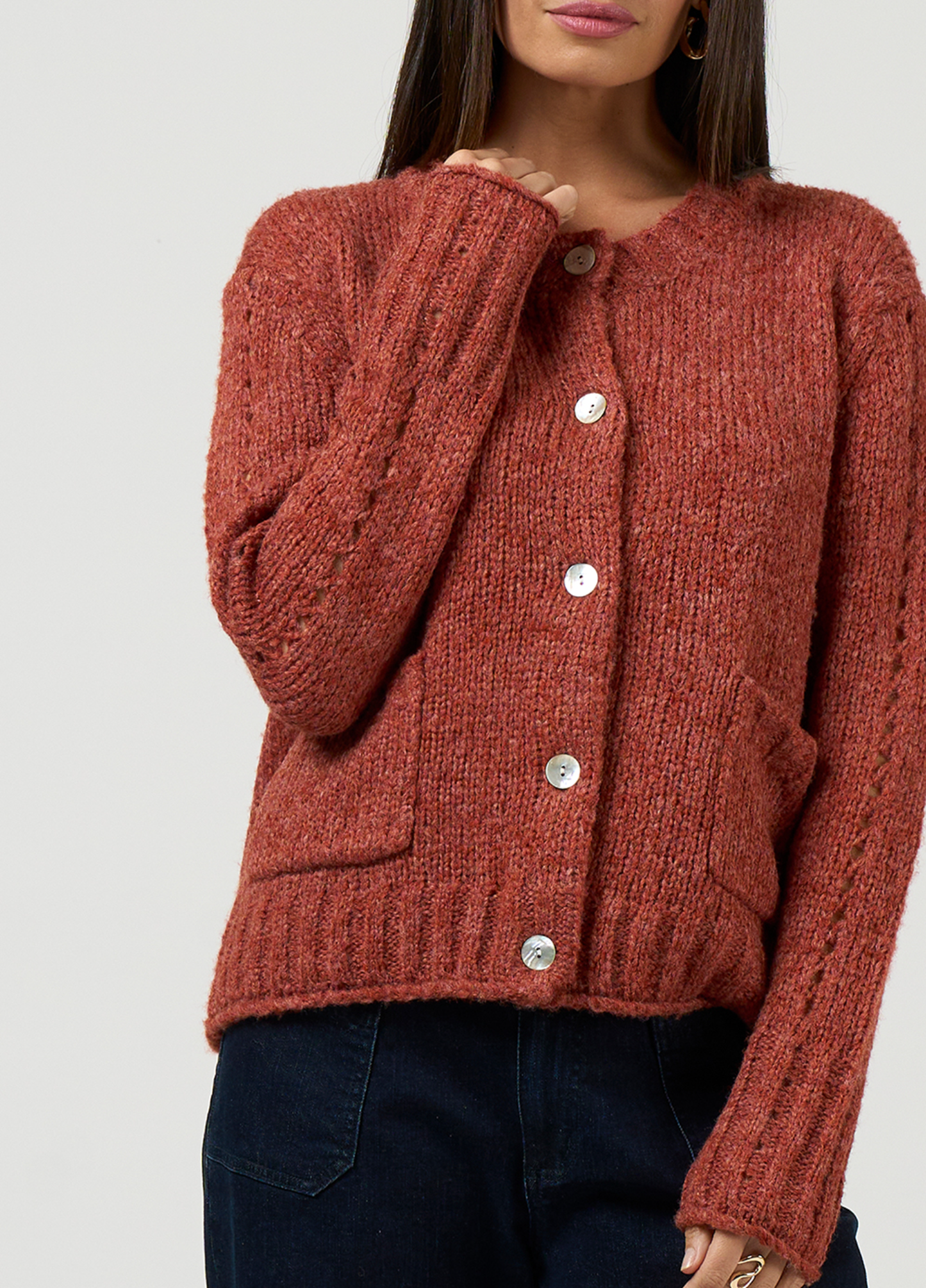 Loobie's Story Tilly Cardi - Redwood