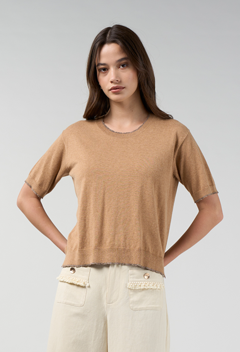 Loobie's Story Maha Tee - Camel
